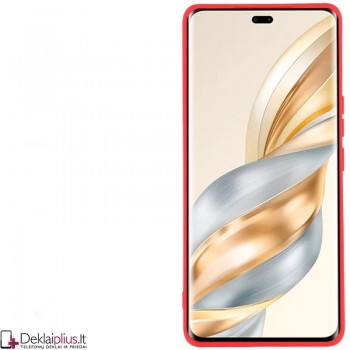 Liquid Air guminis raudonas dėklas - su kameros apsauga (Huawei Honor Magic 7 Lite)